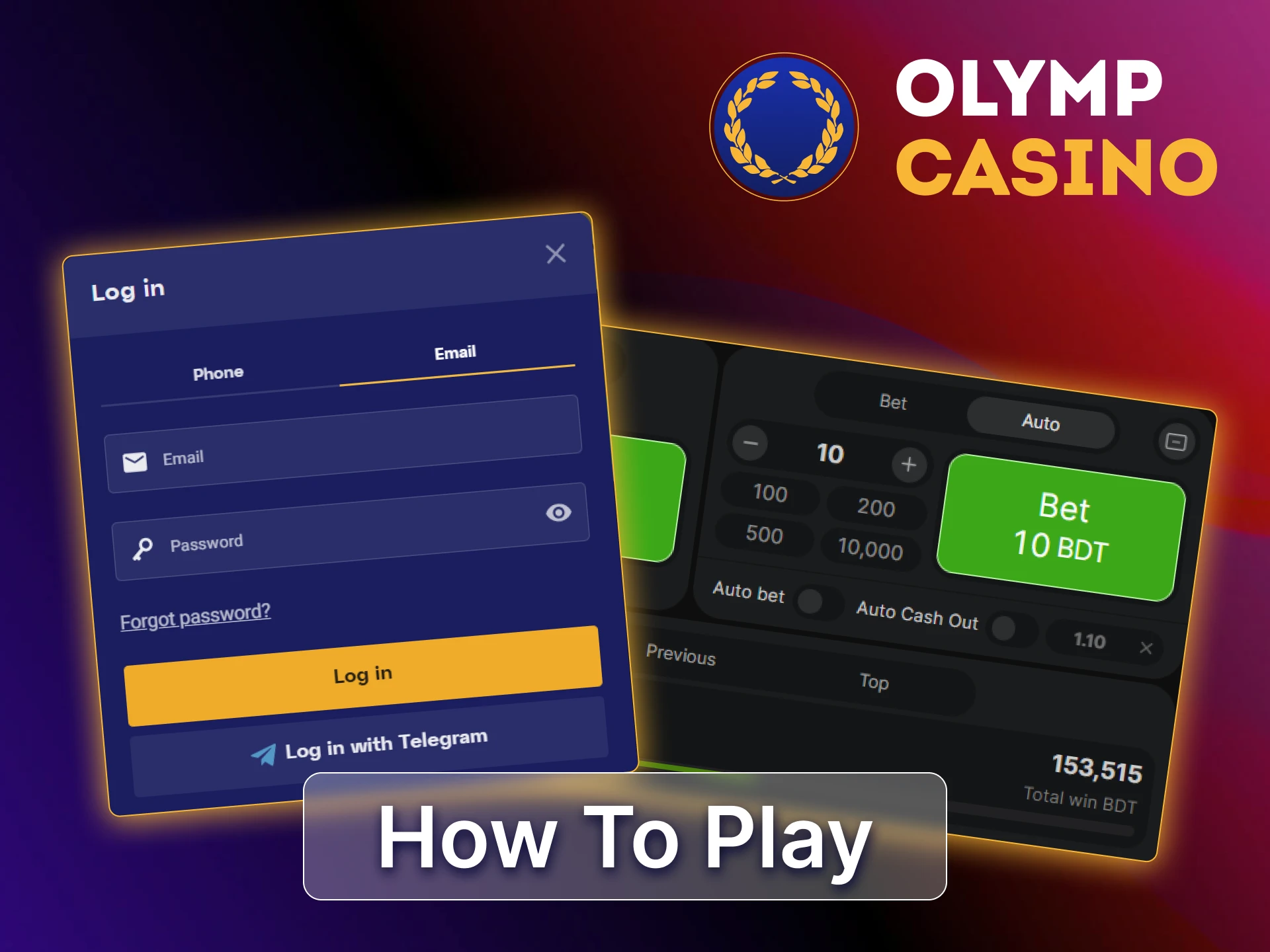 How to play Aviator game BD place a bet, watch the multiplier rise, and cash out before the plane flies away, simple crash mechanics.