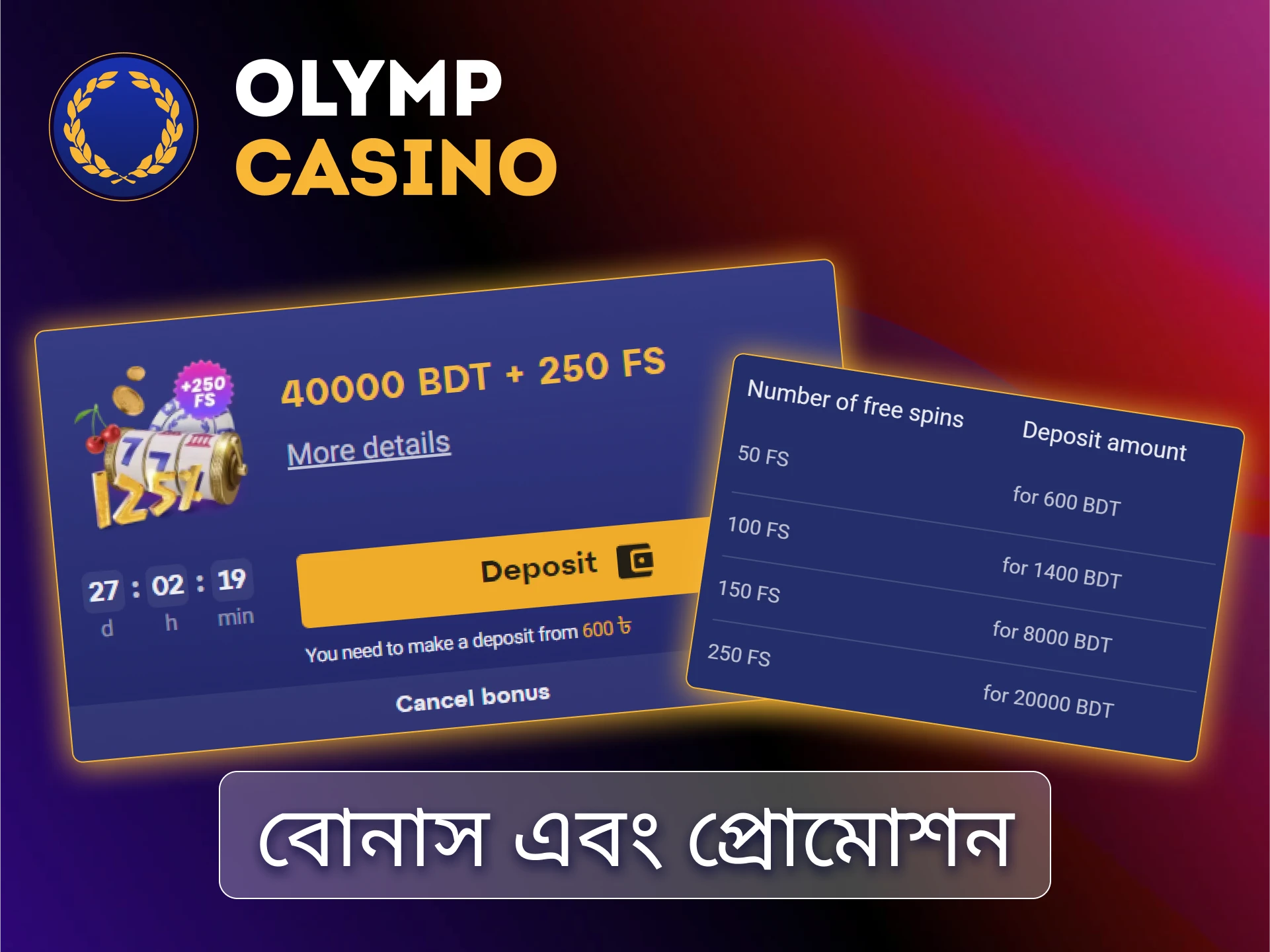 JetX বোনাস BD ক্যাশব্যাক ফ্রি বেট পান এবং ক্র্যাশ গেম রিওয়ার্ডের জন্য প্রোমোশনে অংশ নিন Olymp Casino।