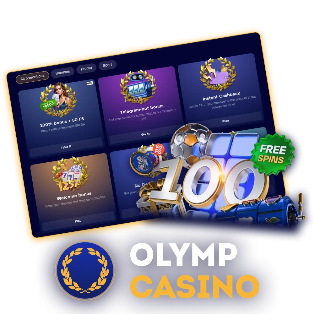 Explore current promotions and bonus offers at the official Olymp Casino website.