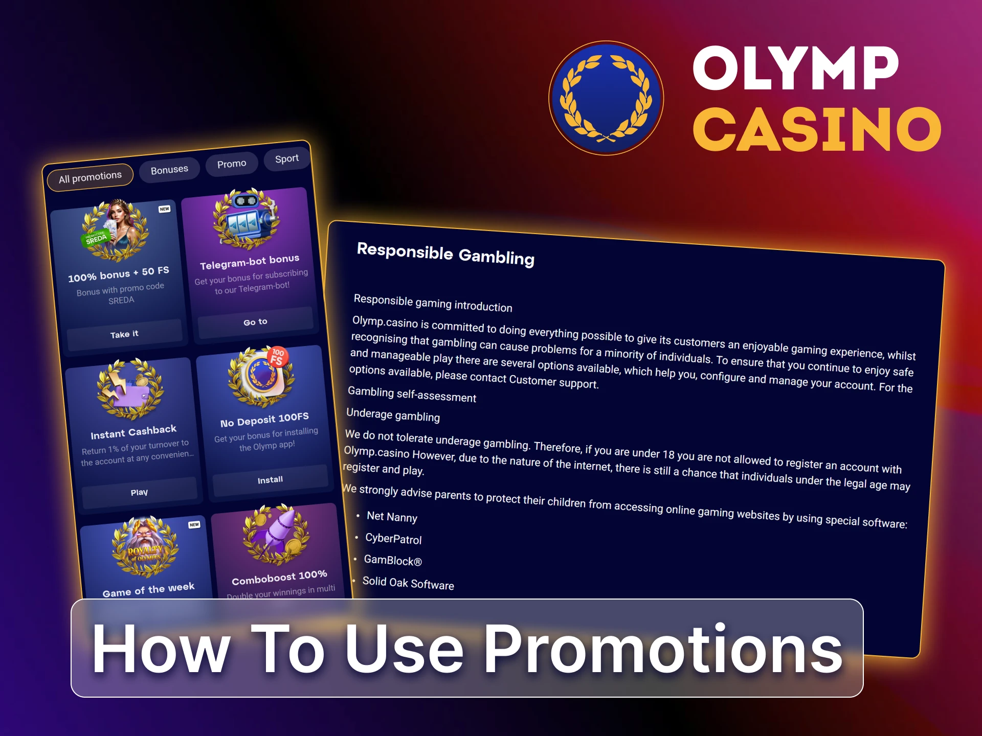 Responsible gambling tools and bonus tips at Olymp Casino BD manage betting limits, understand promo terms, and play safely for a balanced experience.