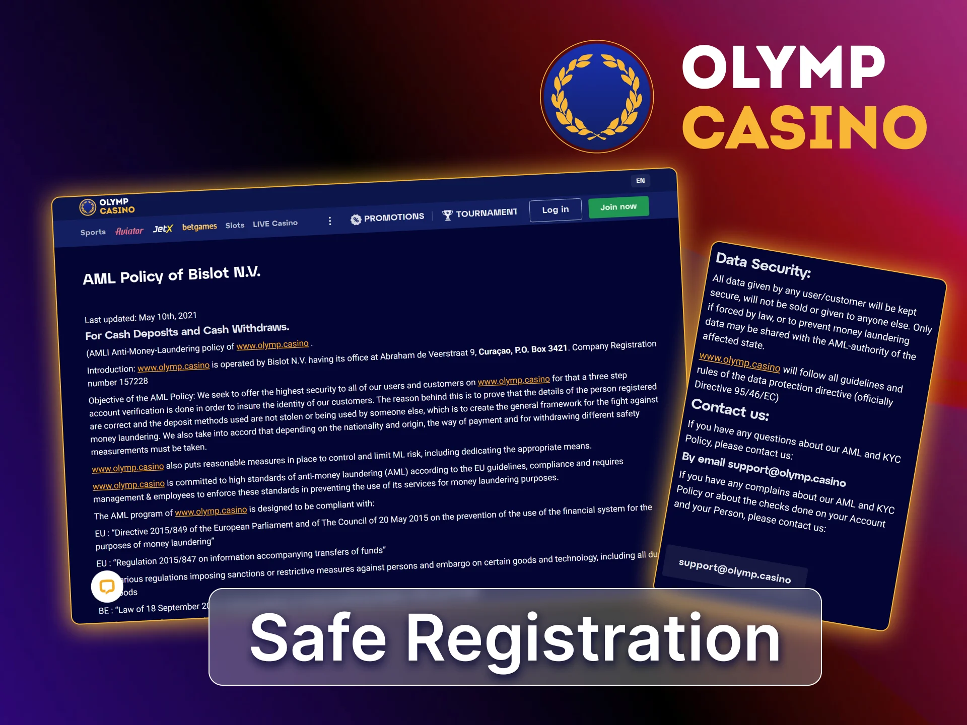 Register safely at the official Olymp Casino BD with SSL encryption and licensed data protection.