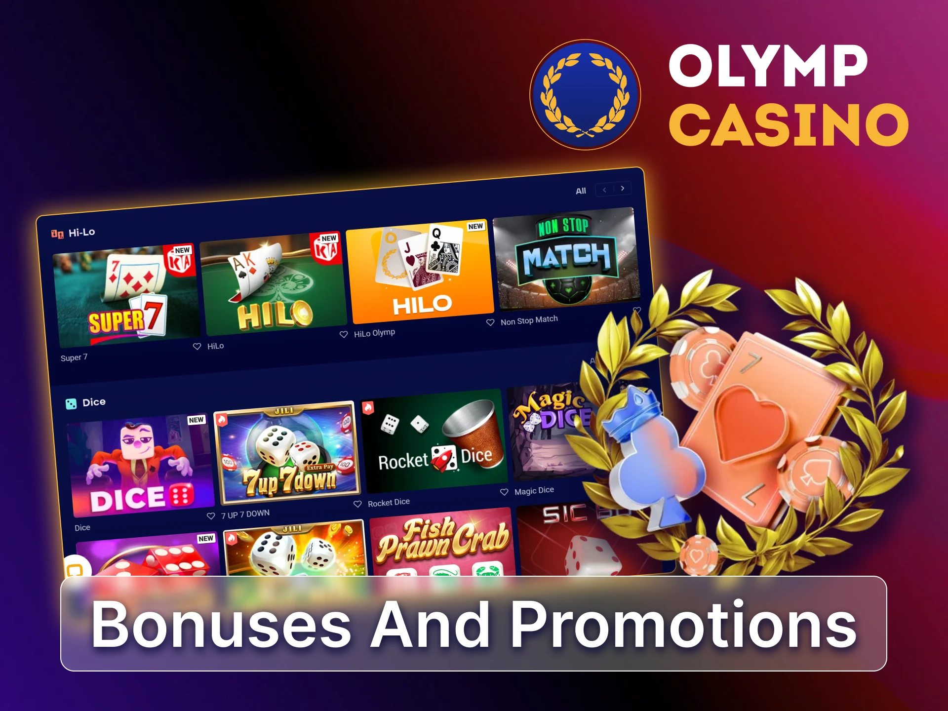 Olymp Casino BD table games bonus and free spins for blackjack and roulette.