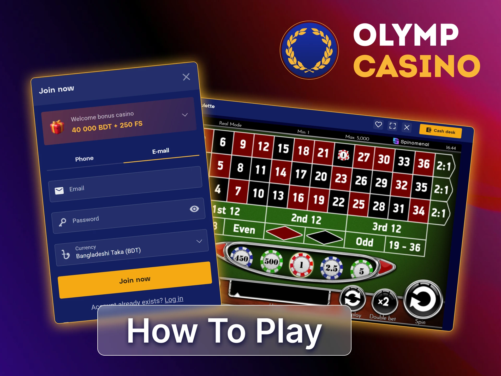 Learn to play blackjack, roulette, and baccarat at Olymp Casino BD with beginner friendly tables.